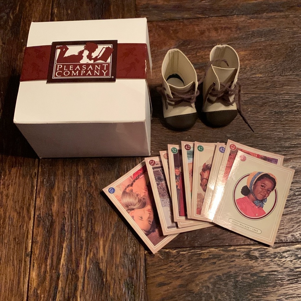 American girl 2 tone boots